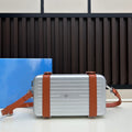 Co-Branded Luggage 2026 New Model Unisex Hard-Shell Shoulder Crossbody Bag Stylish Fashion Color-Blocking Box Bag Trendy eprolo