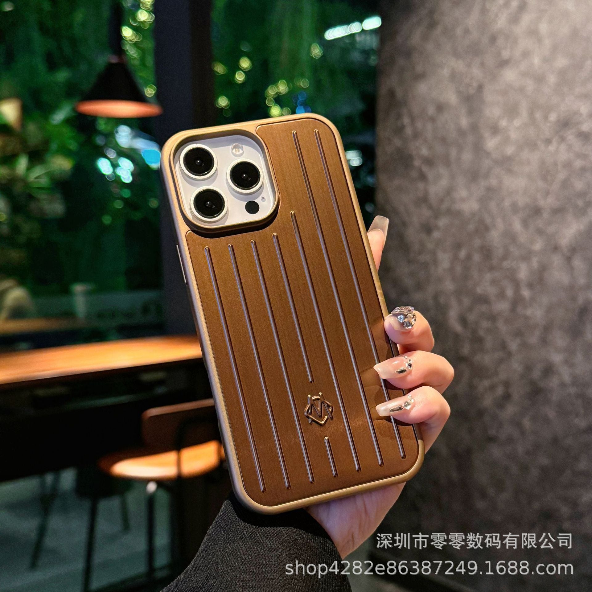 New Aluminum Alloy Apple/Red Suitcase-Style Full-Cover Phone Case Suitable for iPhone 16/15/14/13 Metal Models eprolo